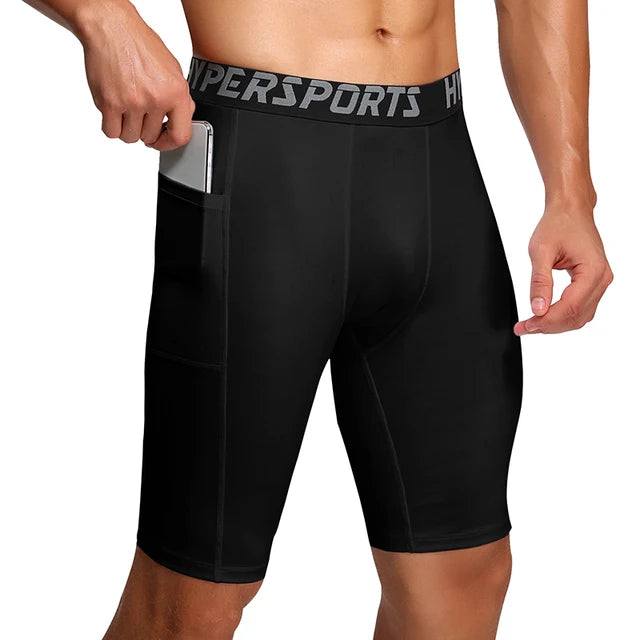 Men's Sports Compression Shorts – Quick-Dry Training Leggings