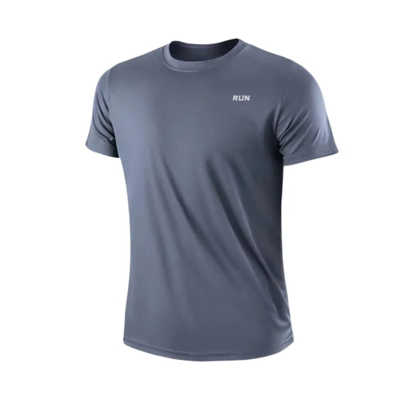Men's Athletic Training Shirt – Quick-Dry, Breathable Gym Tee