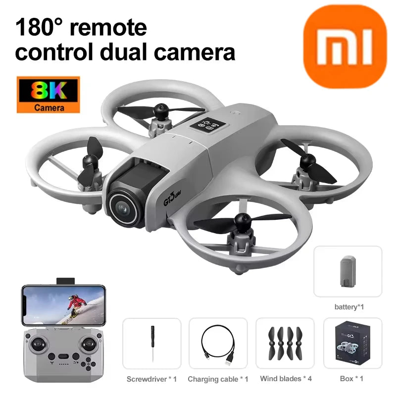 Xiaomi GT3 8K Drone • GPS Pro • 5G Dual HD Camera • Advanced Aerial Photography