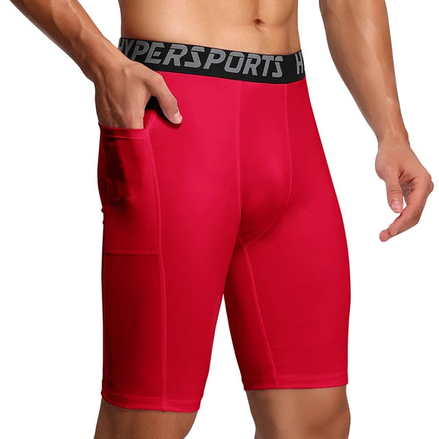 Men's Sports Compression Shorts – Quick-Dry Training Leggings