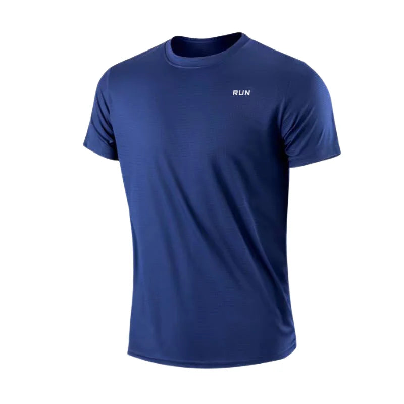 Men's Athletic Training Shirt – Quick-Dry, Breathable Gym Tee