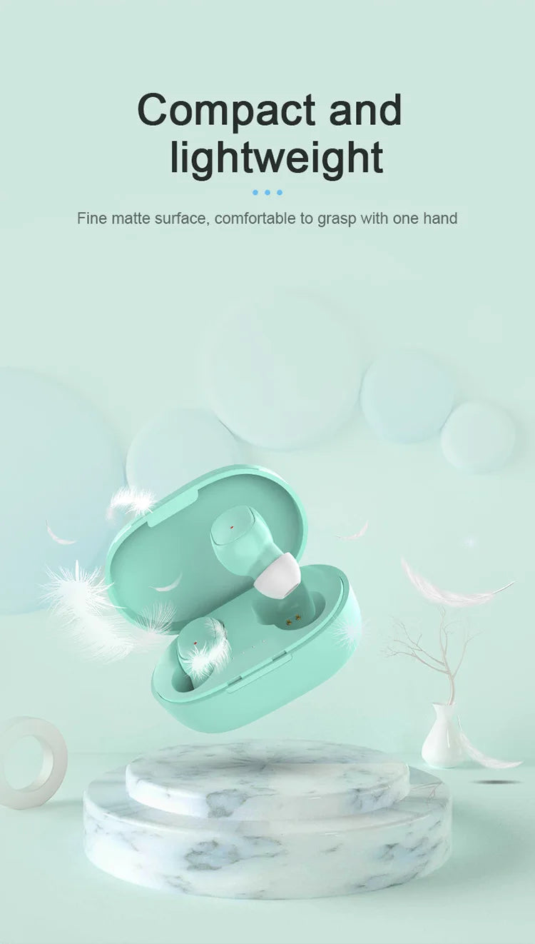 A6S TWS Bluetooth Headphones – Comfortable, Noise-Cancelling Earphones for All Smartphones