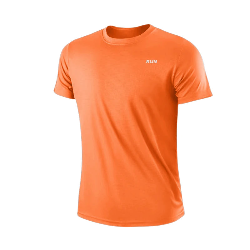 Men's Athletic Training Shirt – Quick-Dry, Breathable Gym Tee