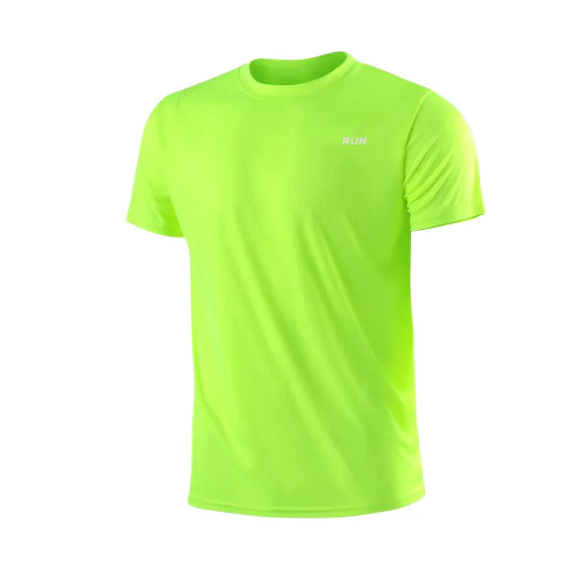 Men's Athletic Training Shirt – Quick-Dry, Breathable Gym Tee