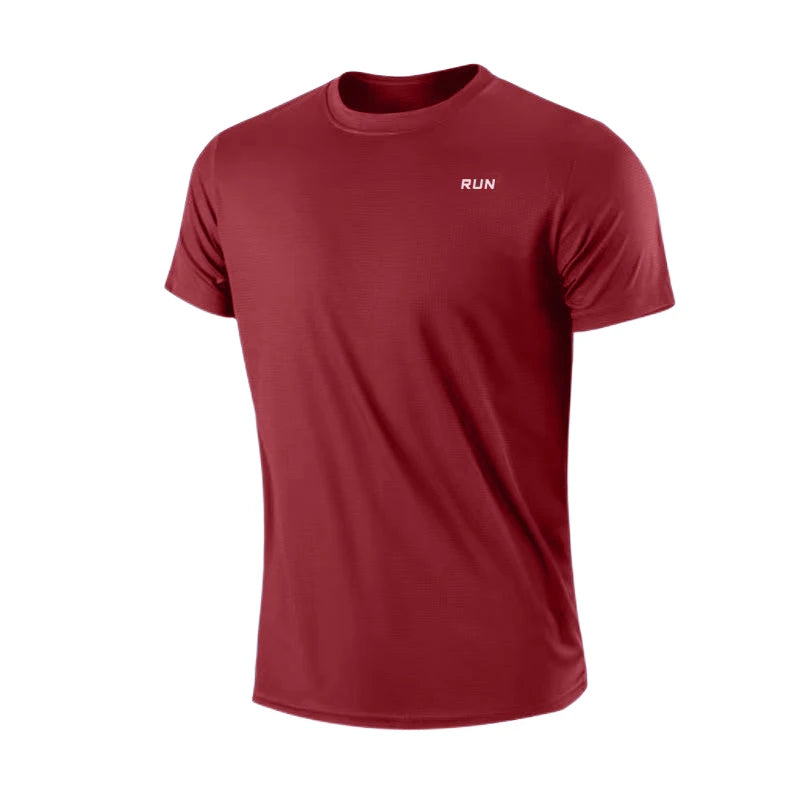 Men's Athletic Training Shirt – Quick-Dry, Breathable Gym Tee
