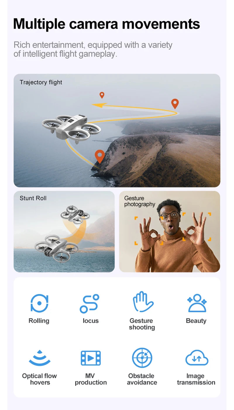 Xiaomi GT3 8K Drone • GPS Pro • 5G Dual HD Camera • Advanced Aerial Photography