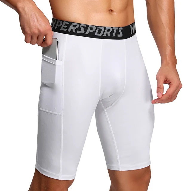 Men's Sports Compression Shorts – Quick-Dry Training Leggings