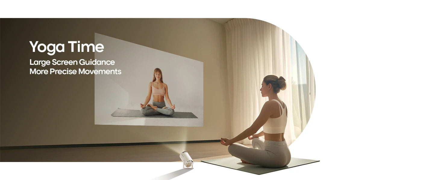 Magcubic HY300 Pro+ Portable 4K Projector – Smart Android 11, 8000 Lumens, WiFi 6, Bluetooth 5.4, HD Theater Experience