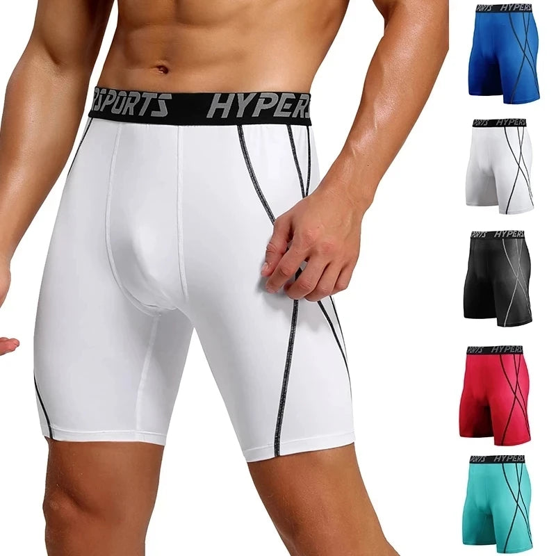 Men's Sports Compression Shorts – Quick-Dry Training Leggings