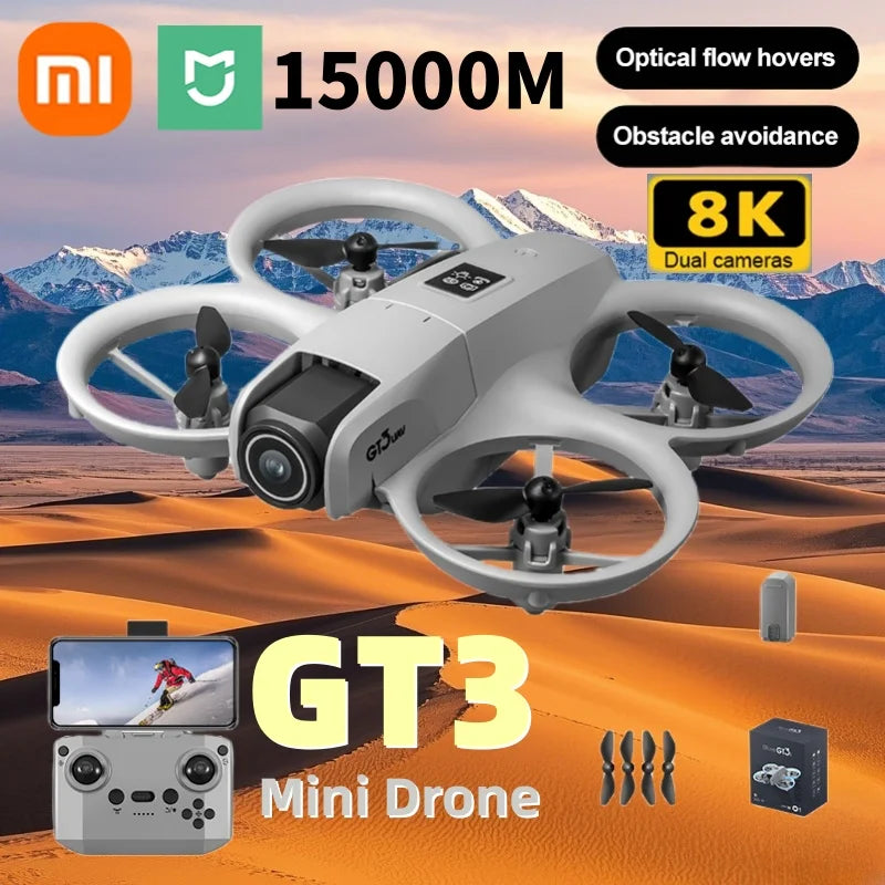Xiaomi GT3 8K Drone • GPS Pro • 5G Dual HD Camera • Advanced Aerial Photography